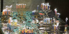 Banner Image for Chanukah Shabbat - Light Candles Together at Shabbat Evening Service followed by Pot-Luck Dinner