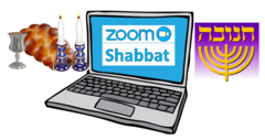 Banner Image for ZOOM ONLY Light Hanukkah and Shabbat Candles with Rabbi Jana