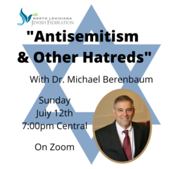 Banner Image for Dr. Michael Berenbaum: Jewish Federation Speaker on Zoom